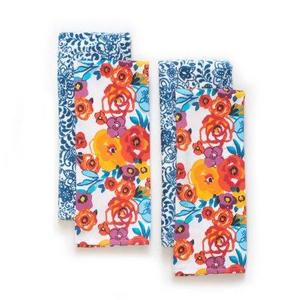 The pioneer woman flea market kitchen towel set, 4pk