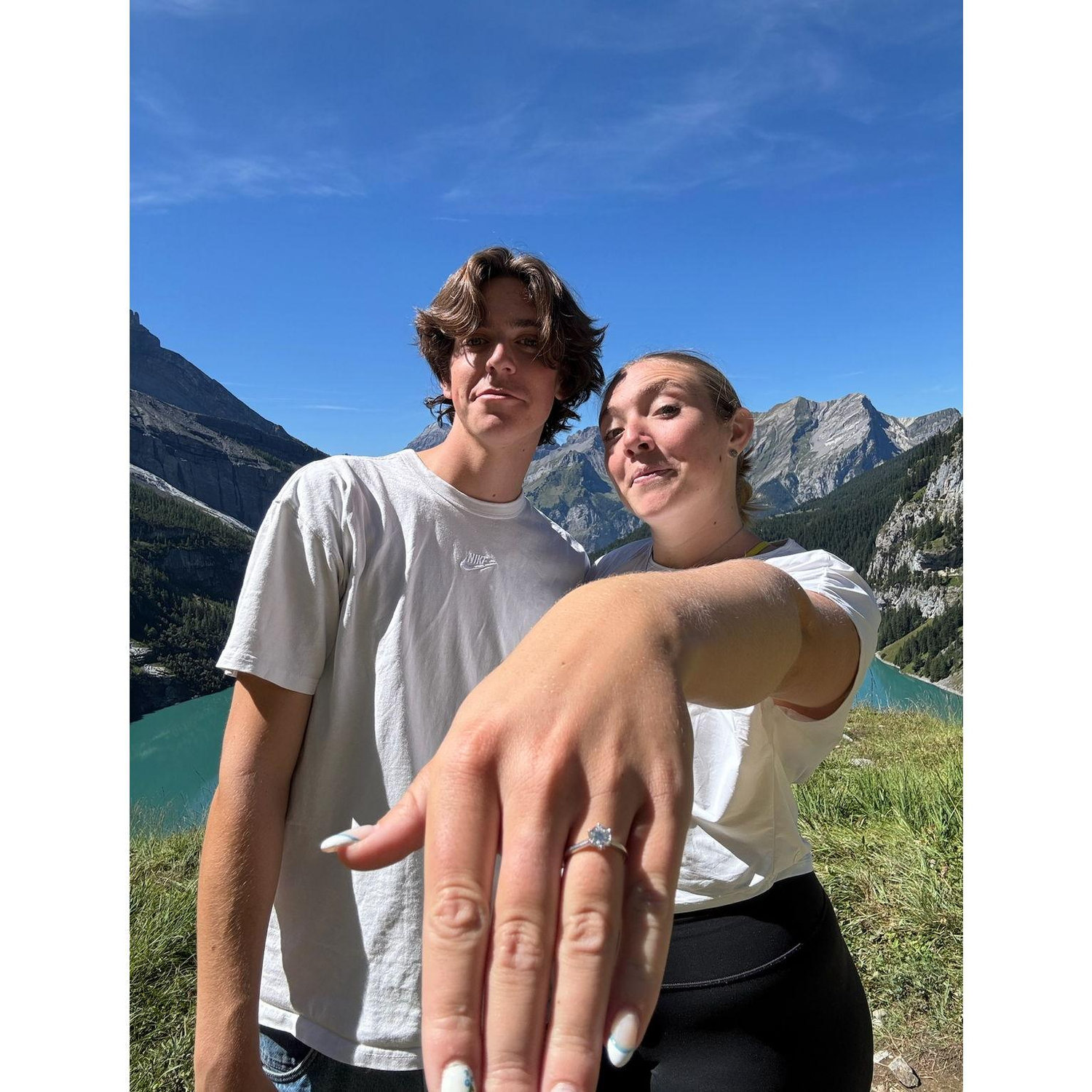 He asked, she said yes