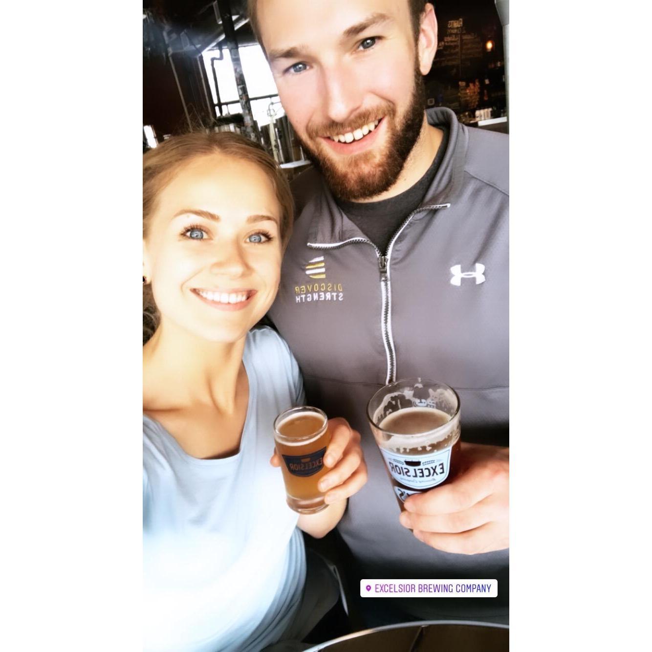 Another brewery afternoon at Excelsior Brewing