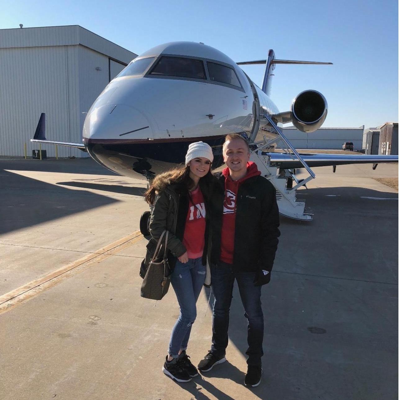Flying to KC for our first in person Chiefs game!