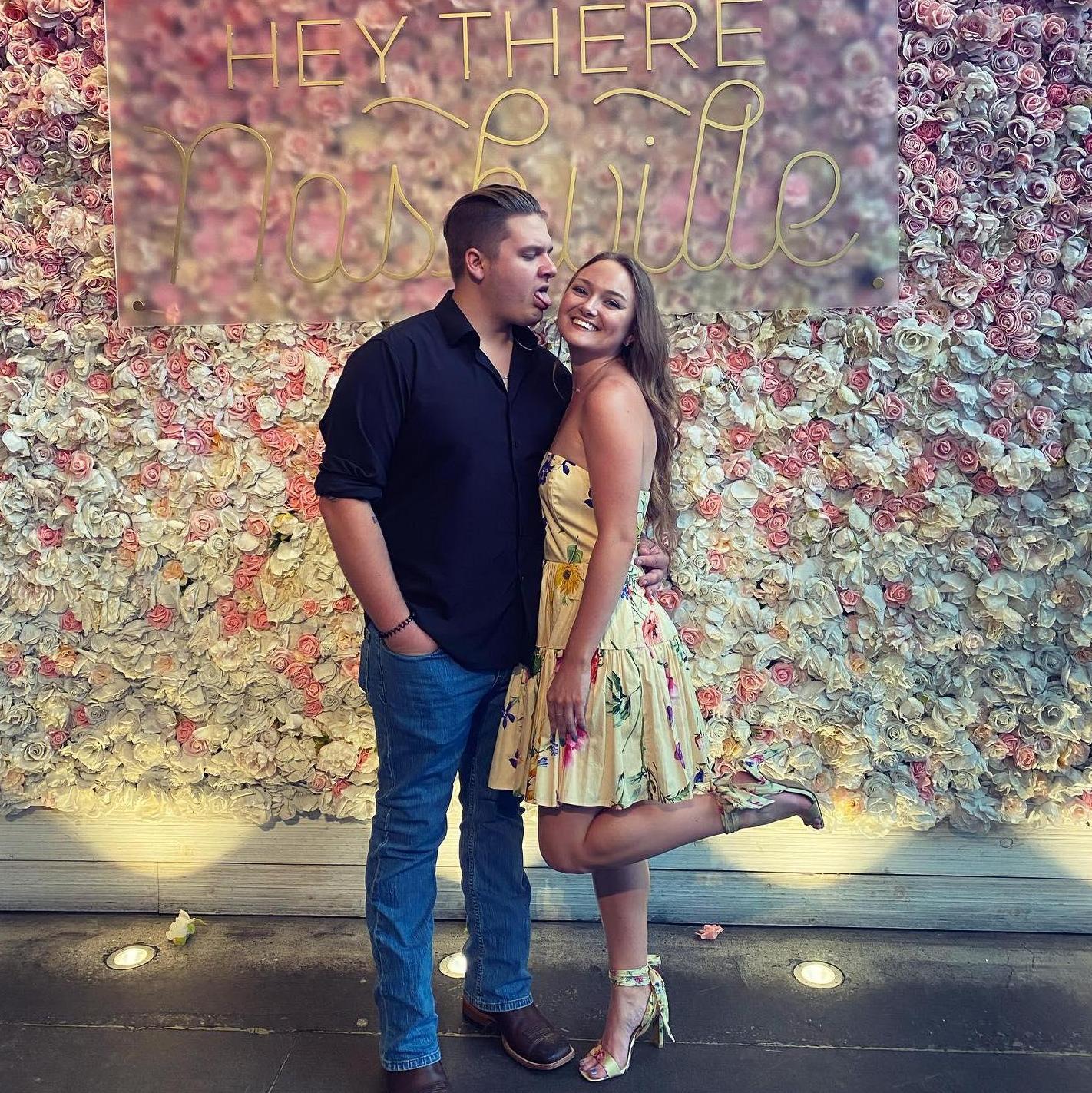 All she wanted was a pretty picture... honestly though Jess will always love Luke's goofy personality even if it "ruins" a photo!