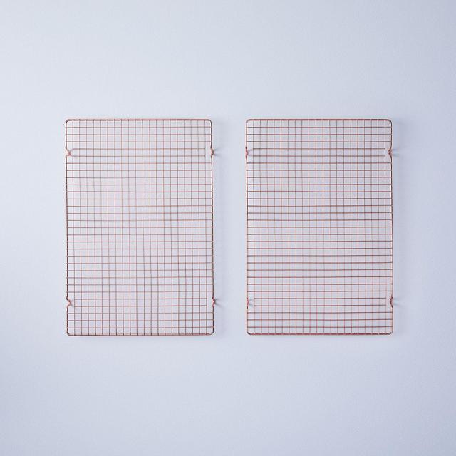 Copper-Plated Cooling Grids (Set of 2)