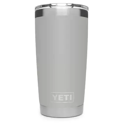 YETI Rambler 20-fl oz Stainless Steel Tumbler with MagSlider Lid, Granite Gray
