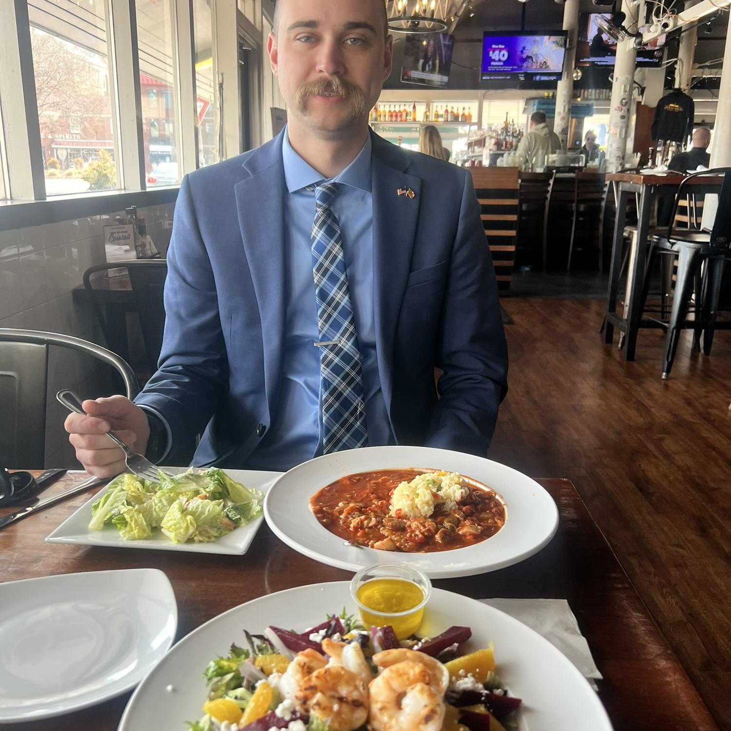 Jerred “politicking” in Annapolis
