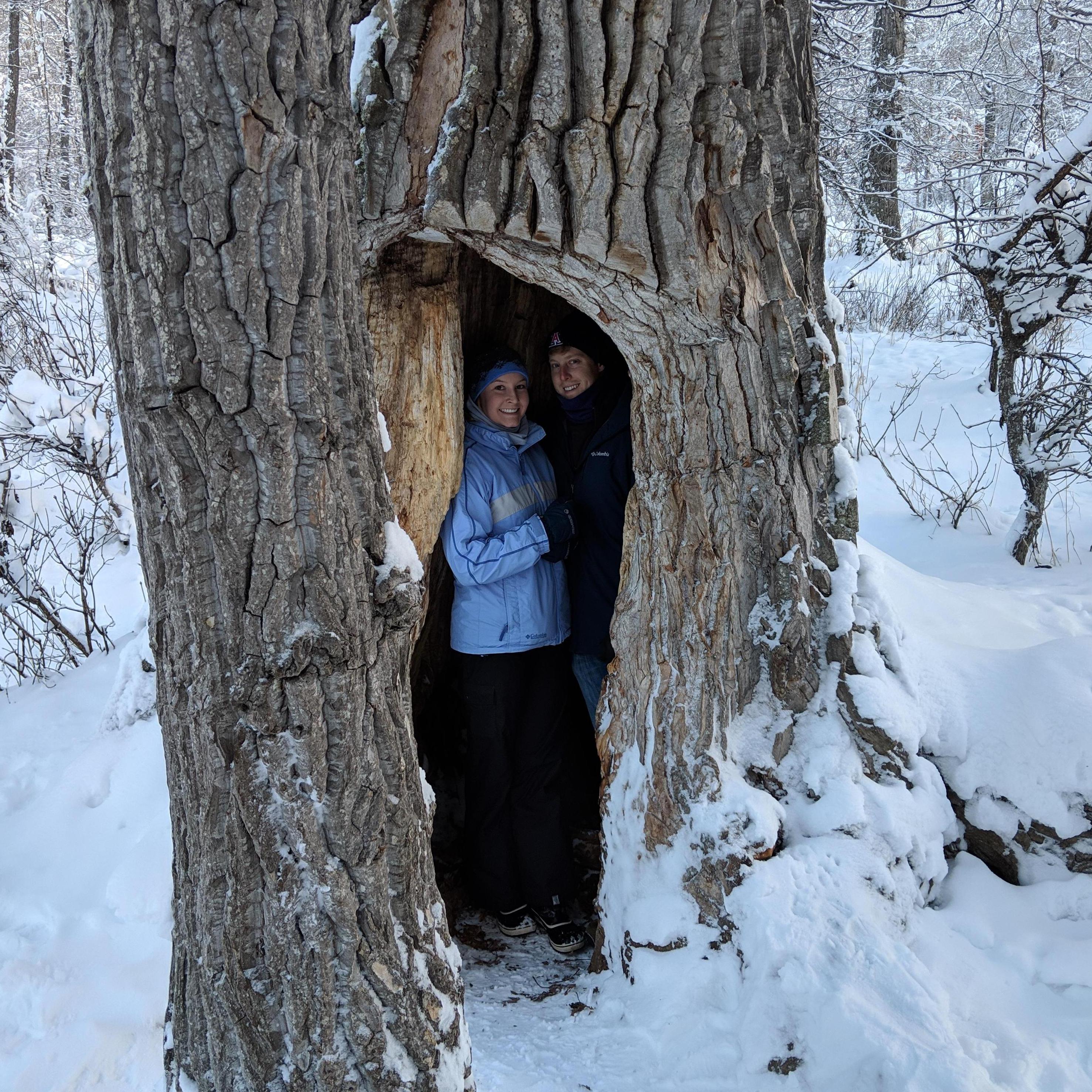 Hiking in Anchorage, Alaska Christmas 2018