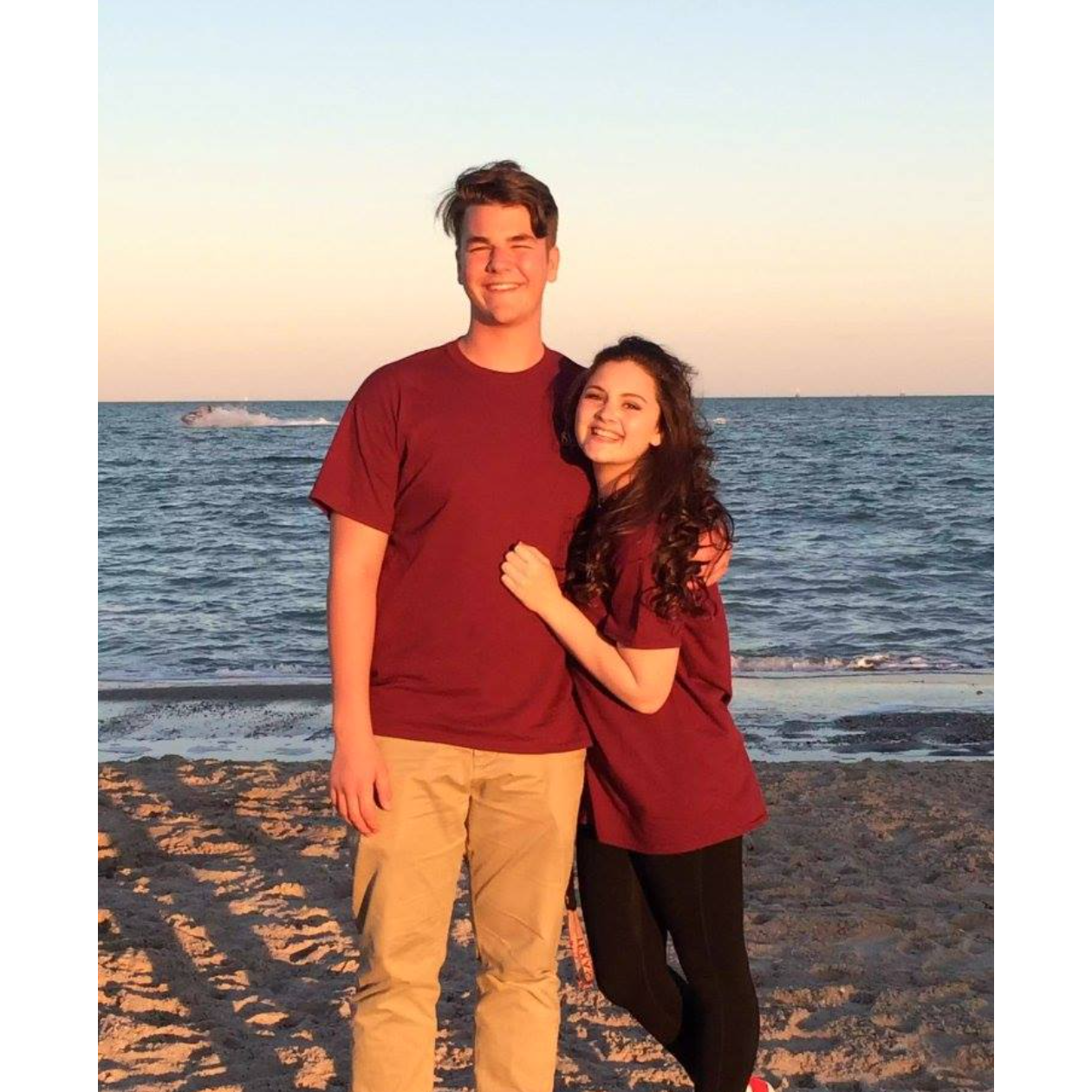Our First Photo Together before even dating in April 2016 at State for SkillsUSA