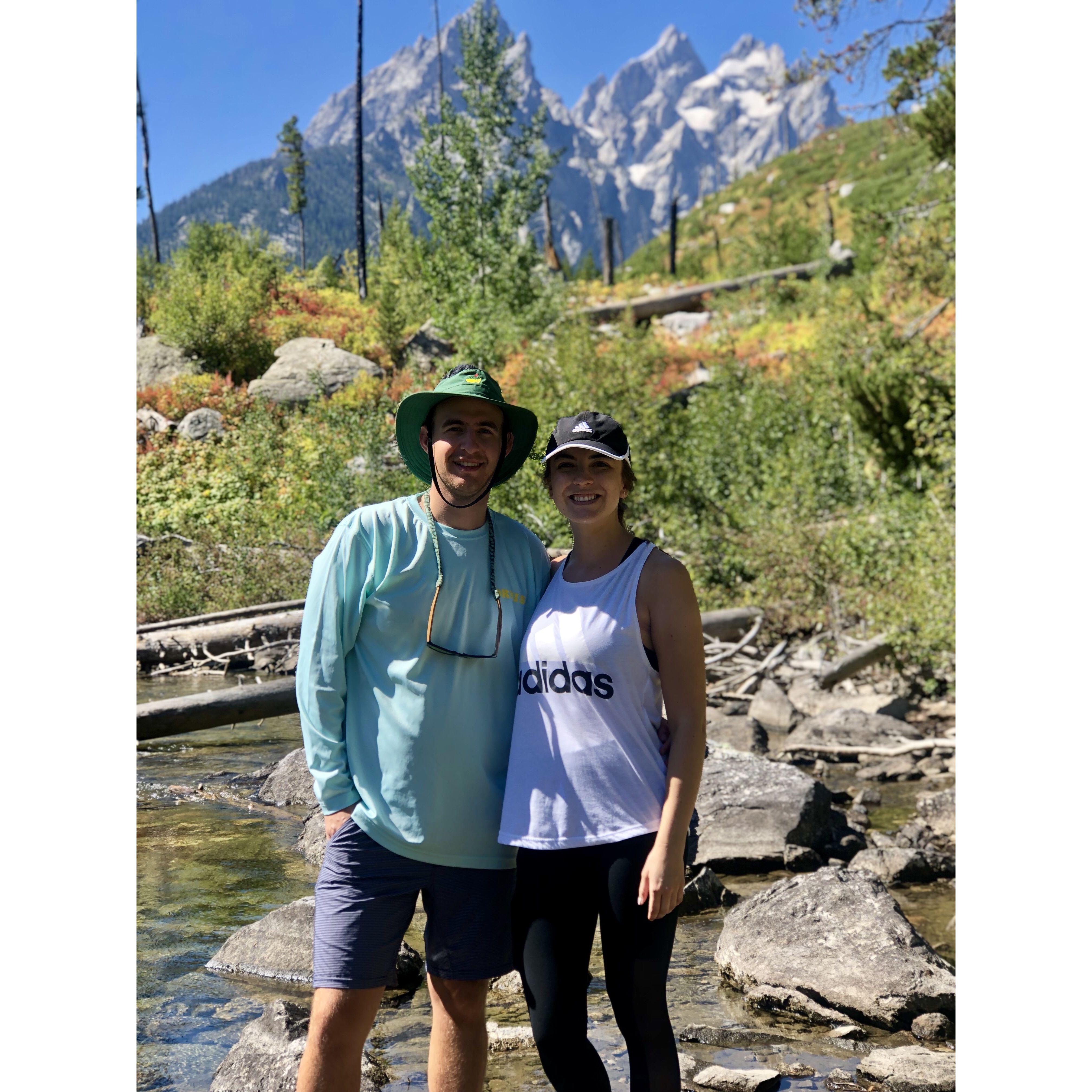 Our first national parks trip! Grand Tetons in 2019