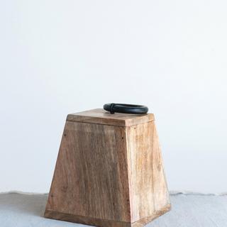 Waterside Mango Wood Doorstop