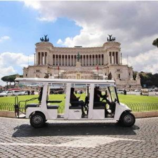 Golf Cart Tour of Rome