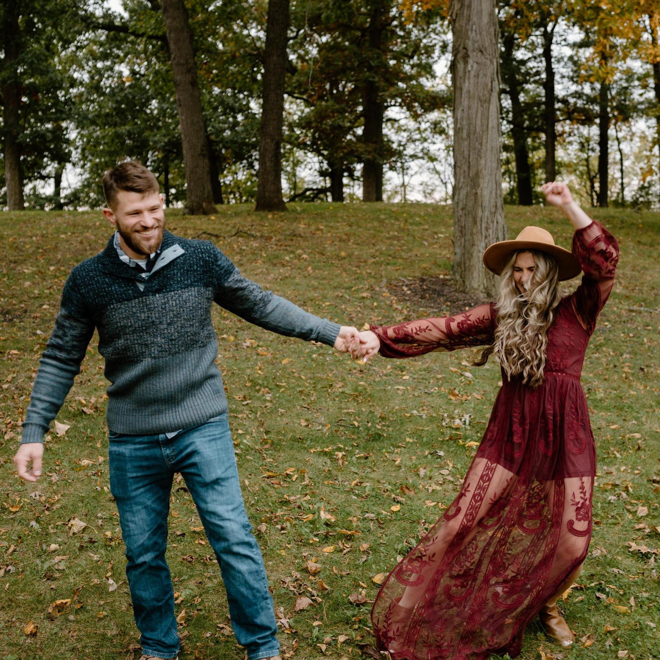 Dancing...often times not good, but we try