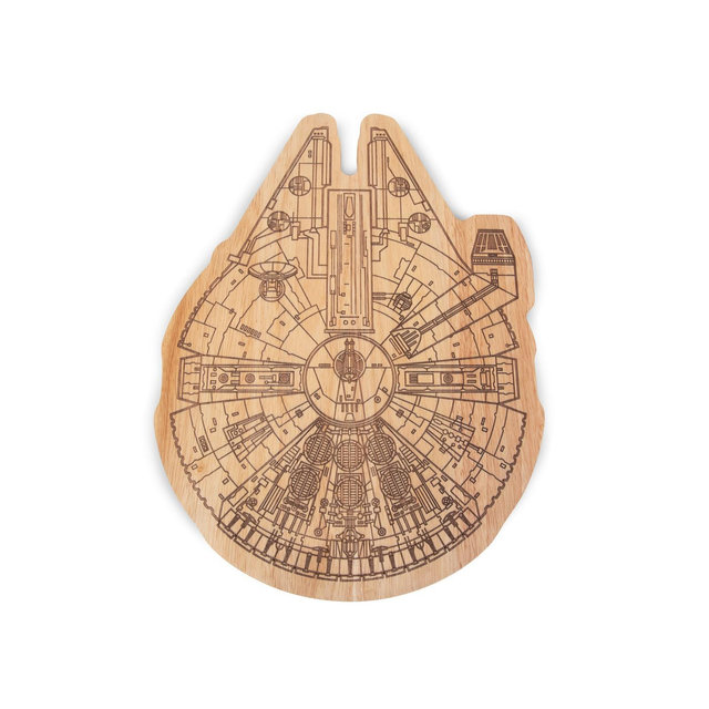 Toscana Star Wars Millennium Falcon 16" Serving Board