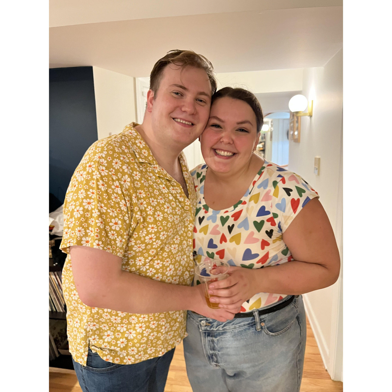 Our housewarming party for our condo!