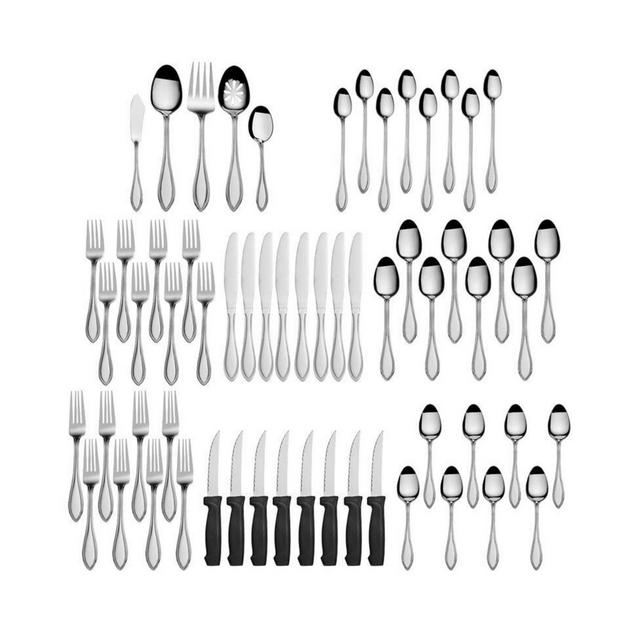 Pfaltzgraff American Bead v61-PC Flatware Set, Service for 8