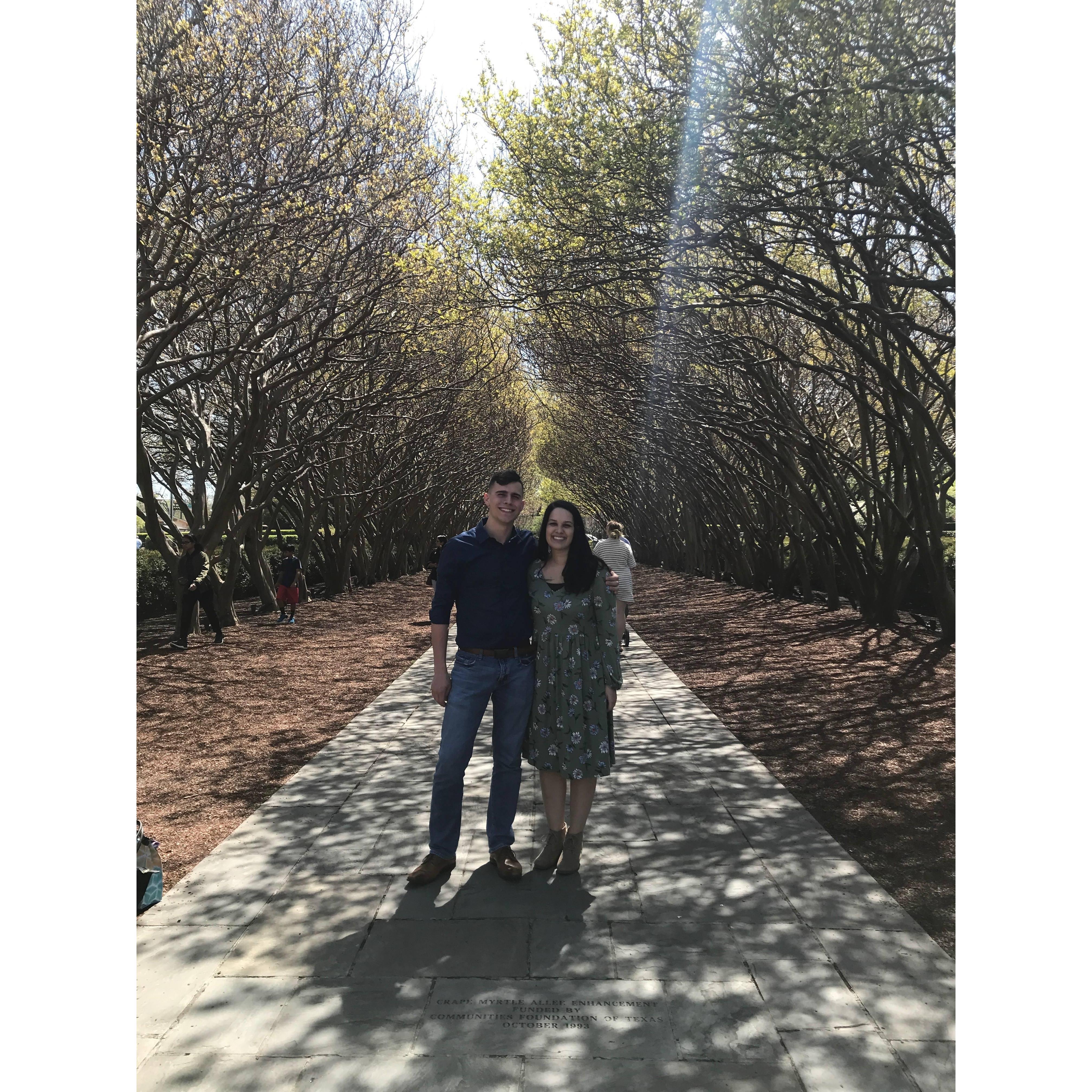 The day we became "official"