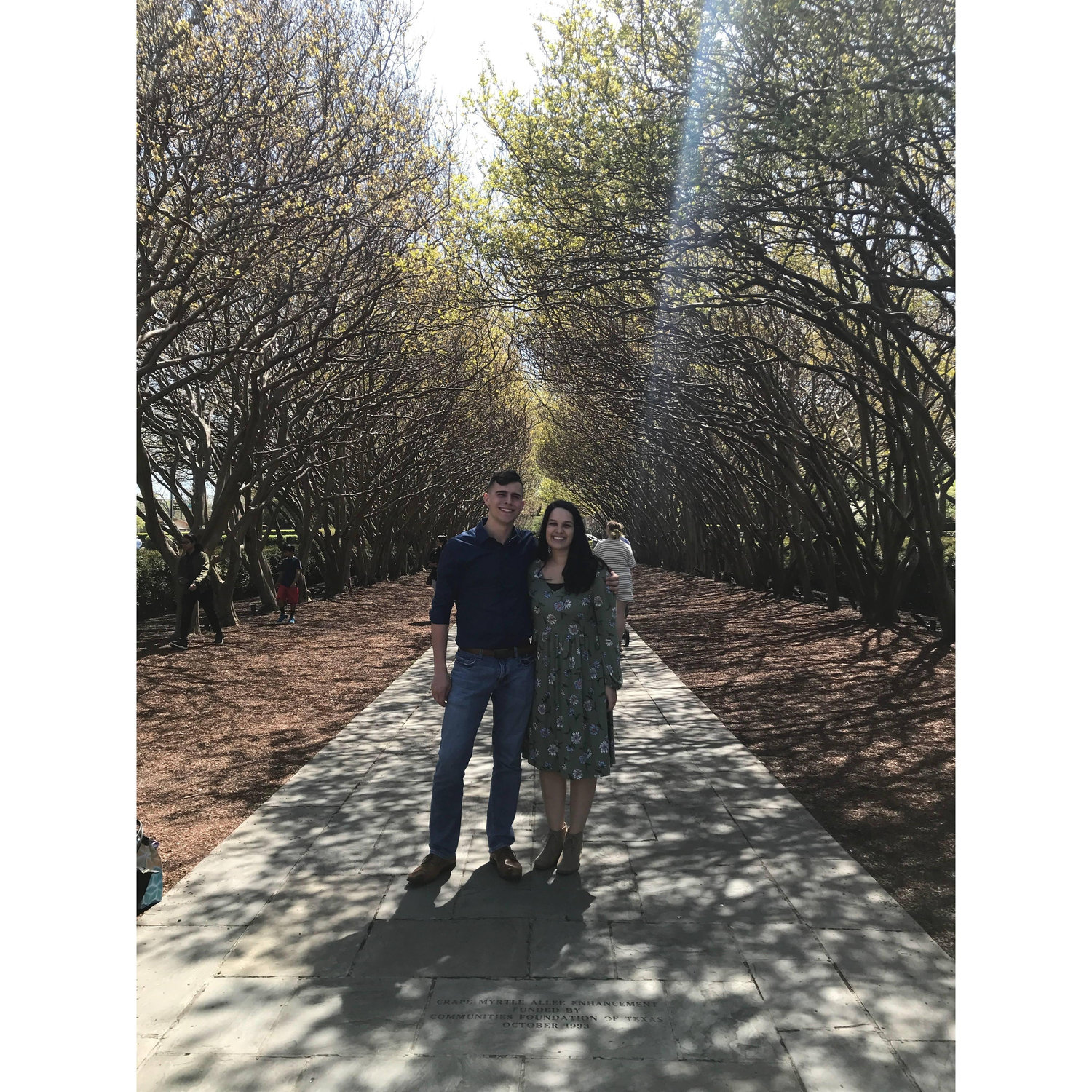 The day we became "official"