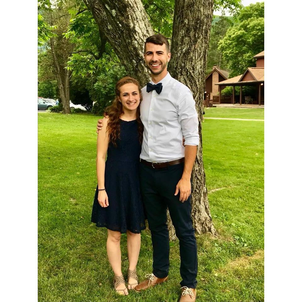 Our first "public couples pic"