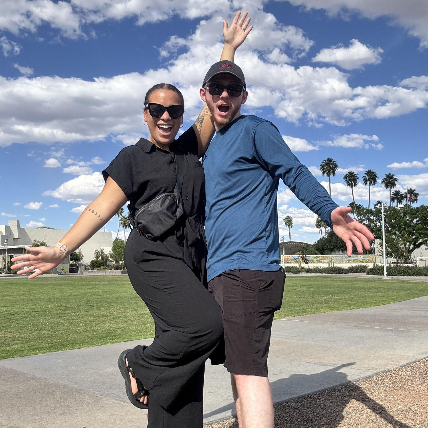 Exploring Scottsdale on our 7 year anniversary trip to Arizona.