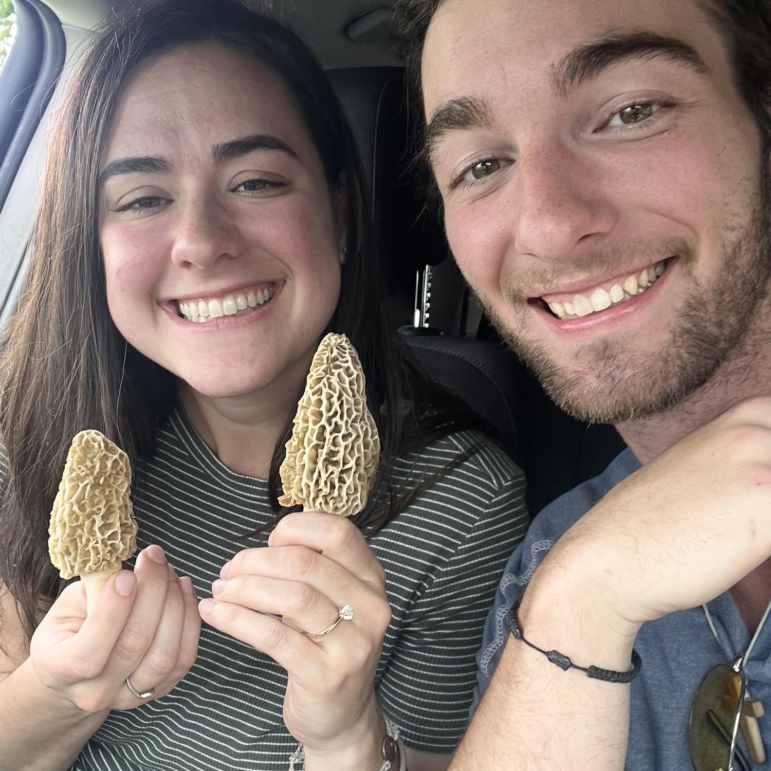 Morel mushroom hunting!