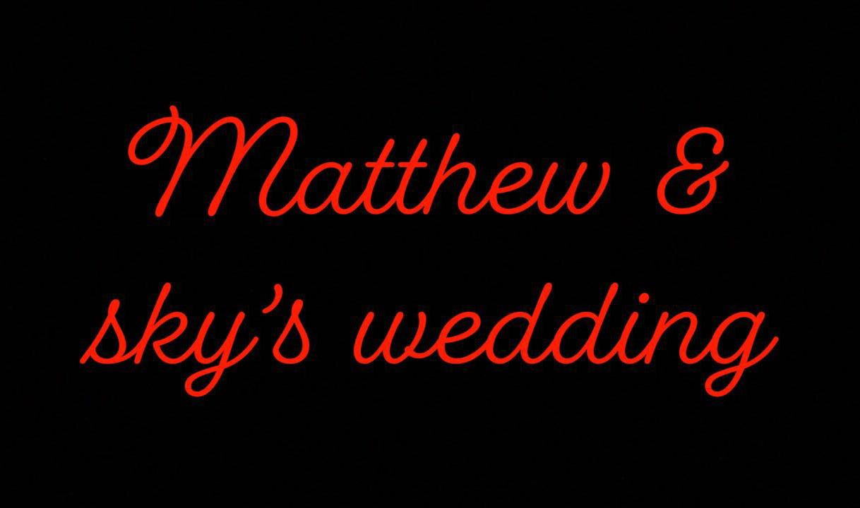 The Wedding Website of Sky Merritt and Matthew Moats