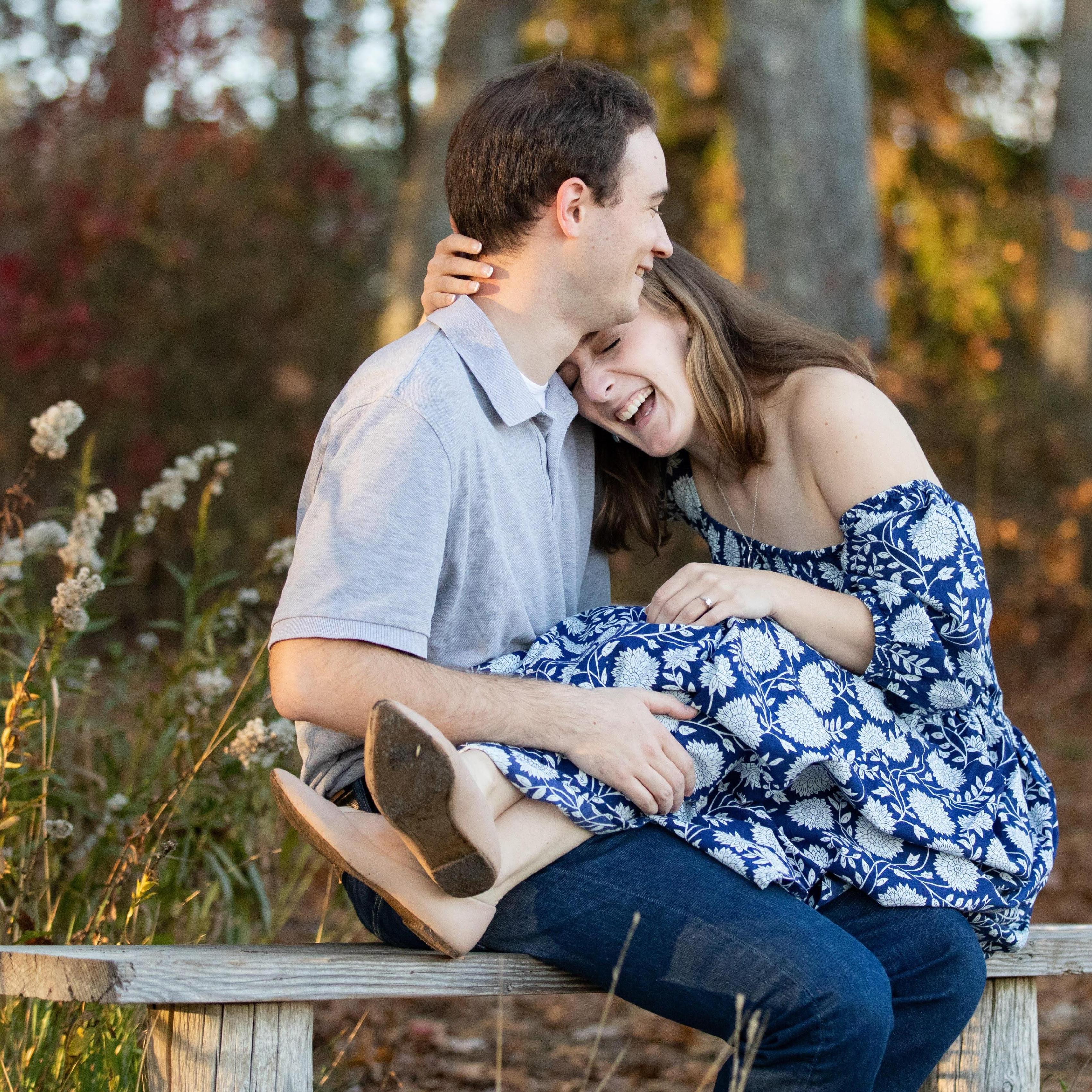 Here's to always making each other laugh.