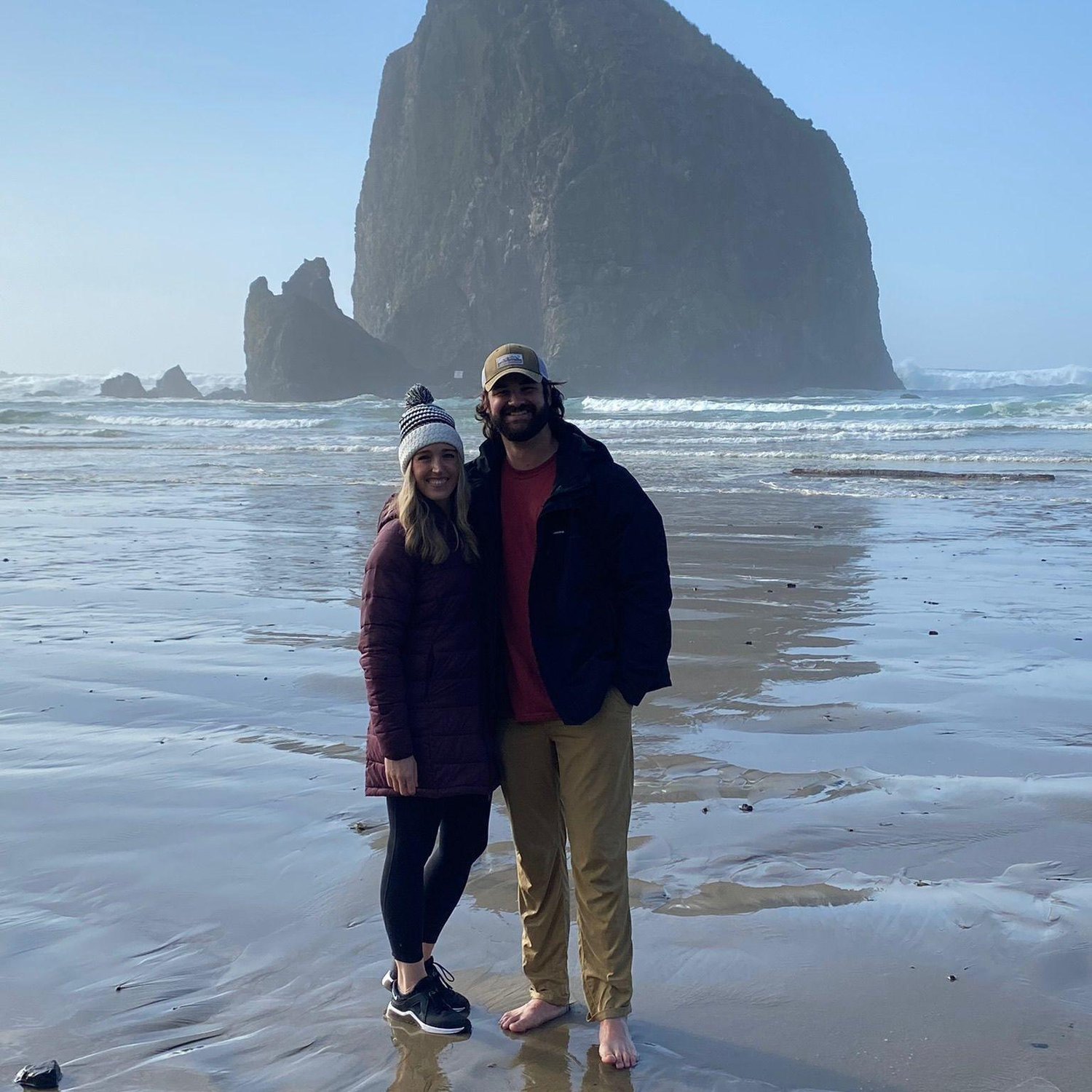 Visiting the Sea Stacks - Cannon Beach, OR