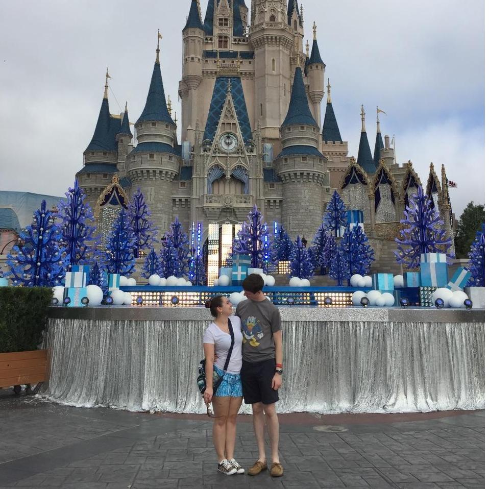 Our first trip (of many) to Disney together, in November of 2015!