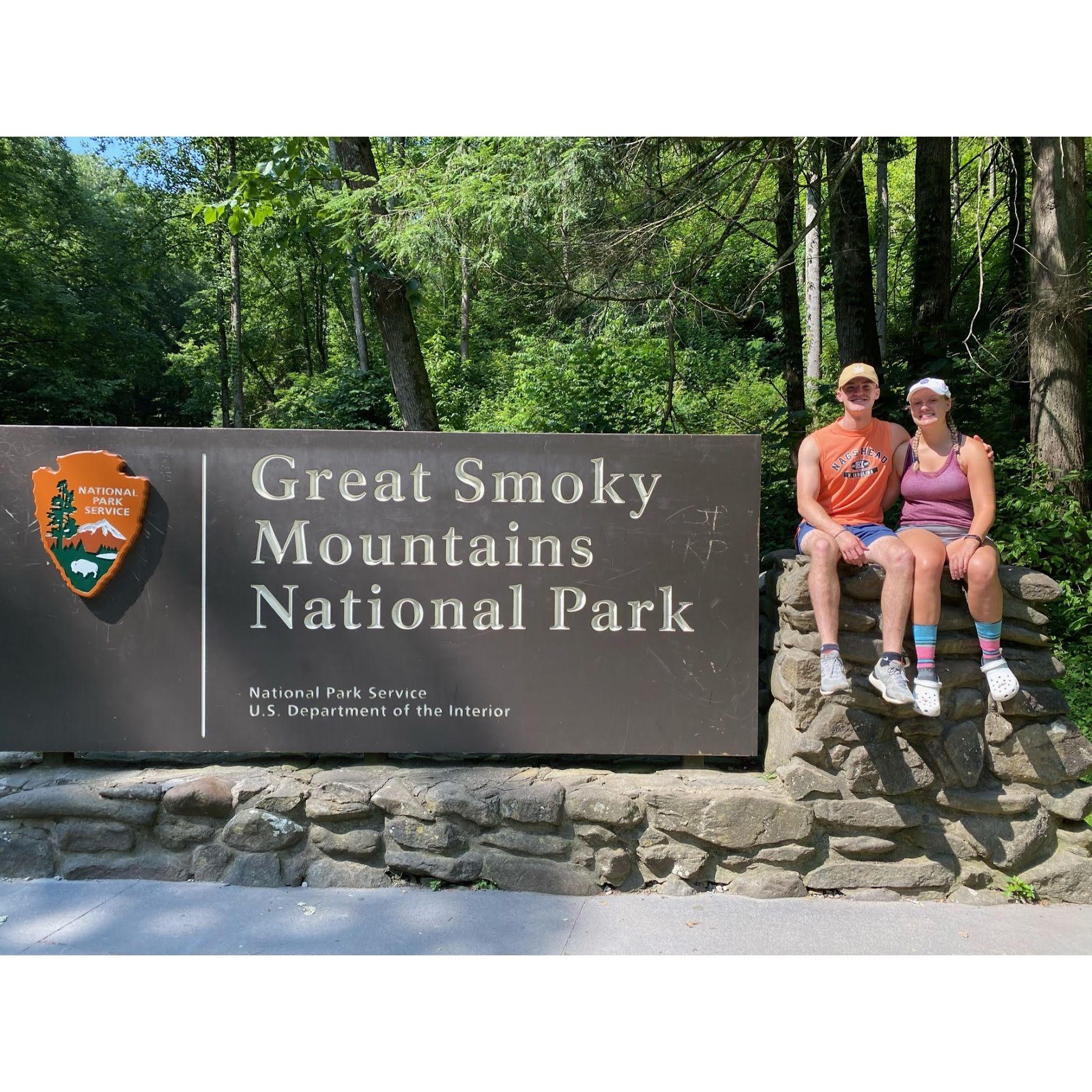 Our first road trip to Gatlinburg, TN.