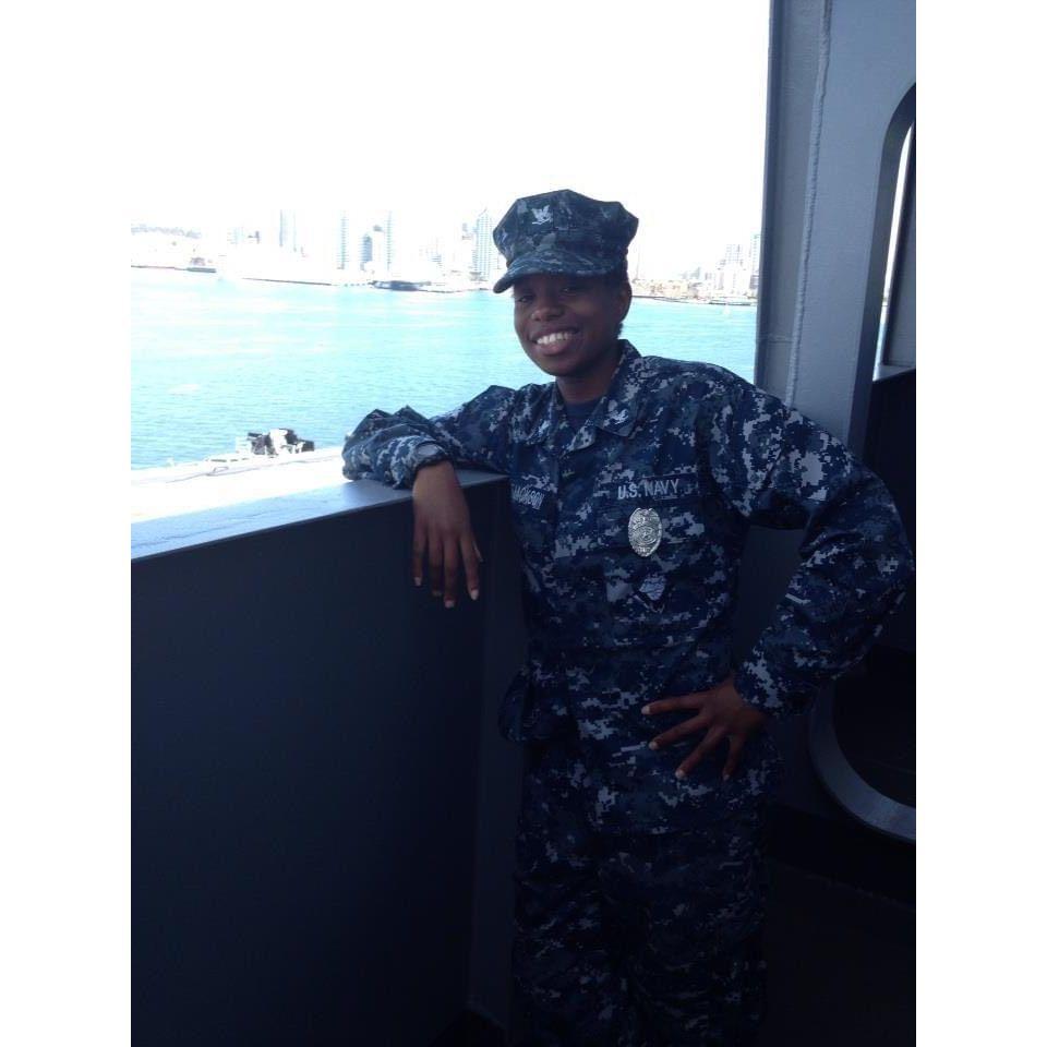 TeShayla honorably served in the US Navy