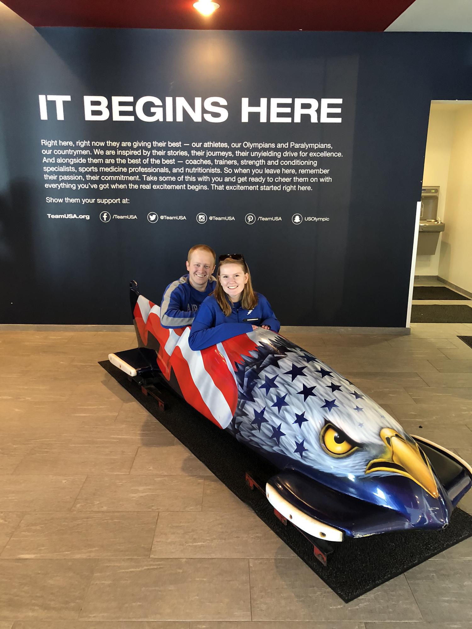 Olympic training center in Colorado Springs