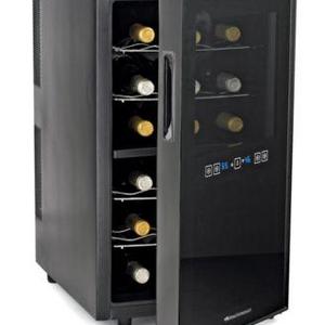 Wine Enthusiast 2720318 18 Bottle Two Temperature Wine Cooler