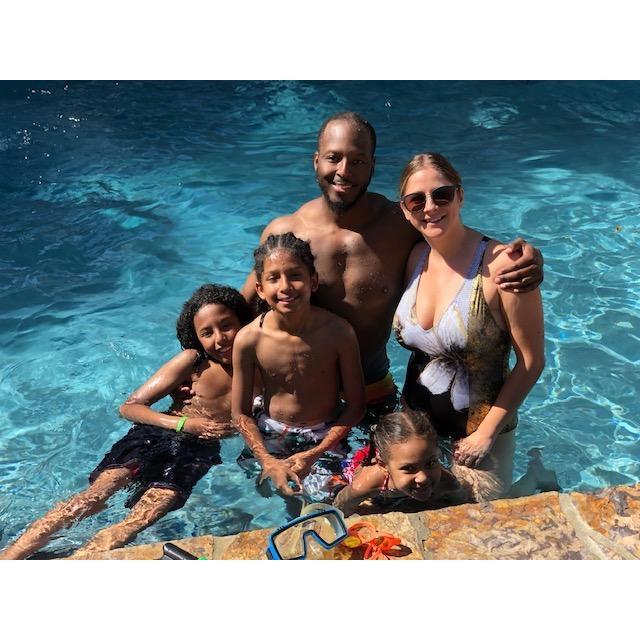 Family Pool Day