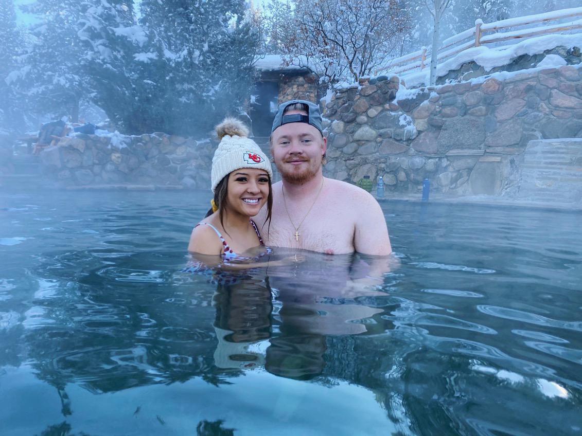 Strawberry Hot Springs, CO 
January 2022