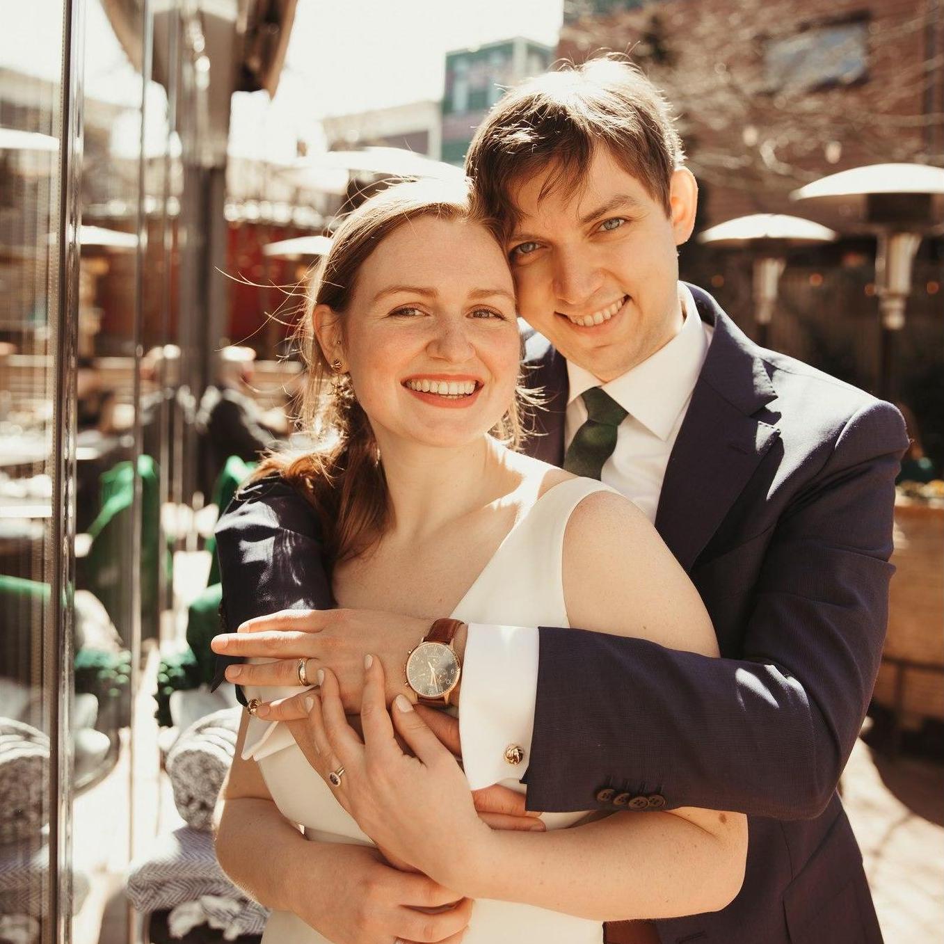Finally married!