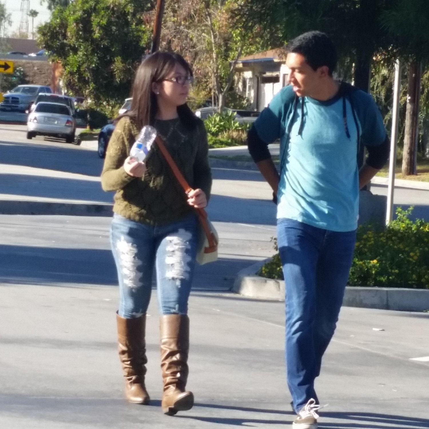 One of our many walks after school.