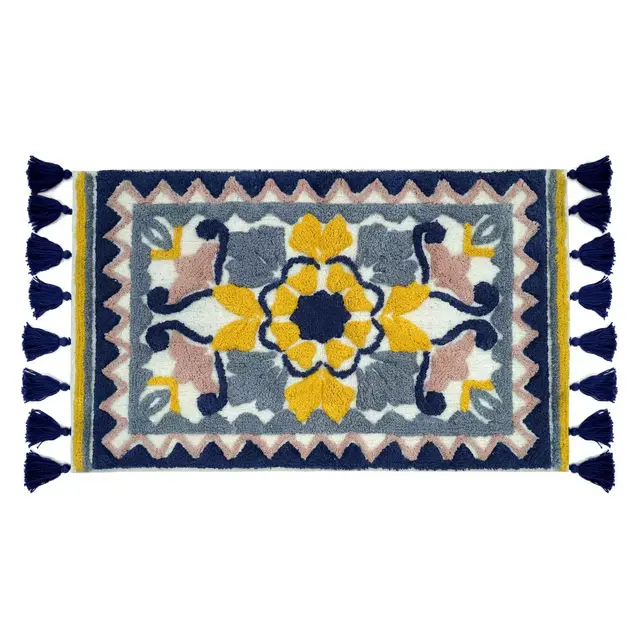 Wild Sage™ Malia Medallion 20" x 33" Tufted Bath Rug
