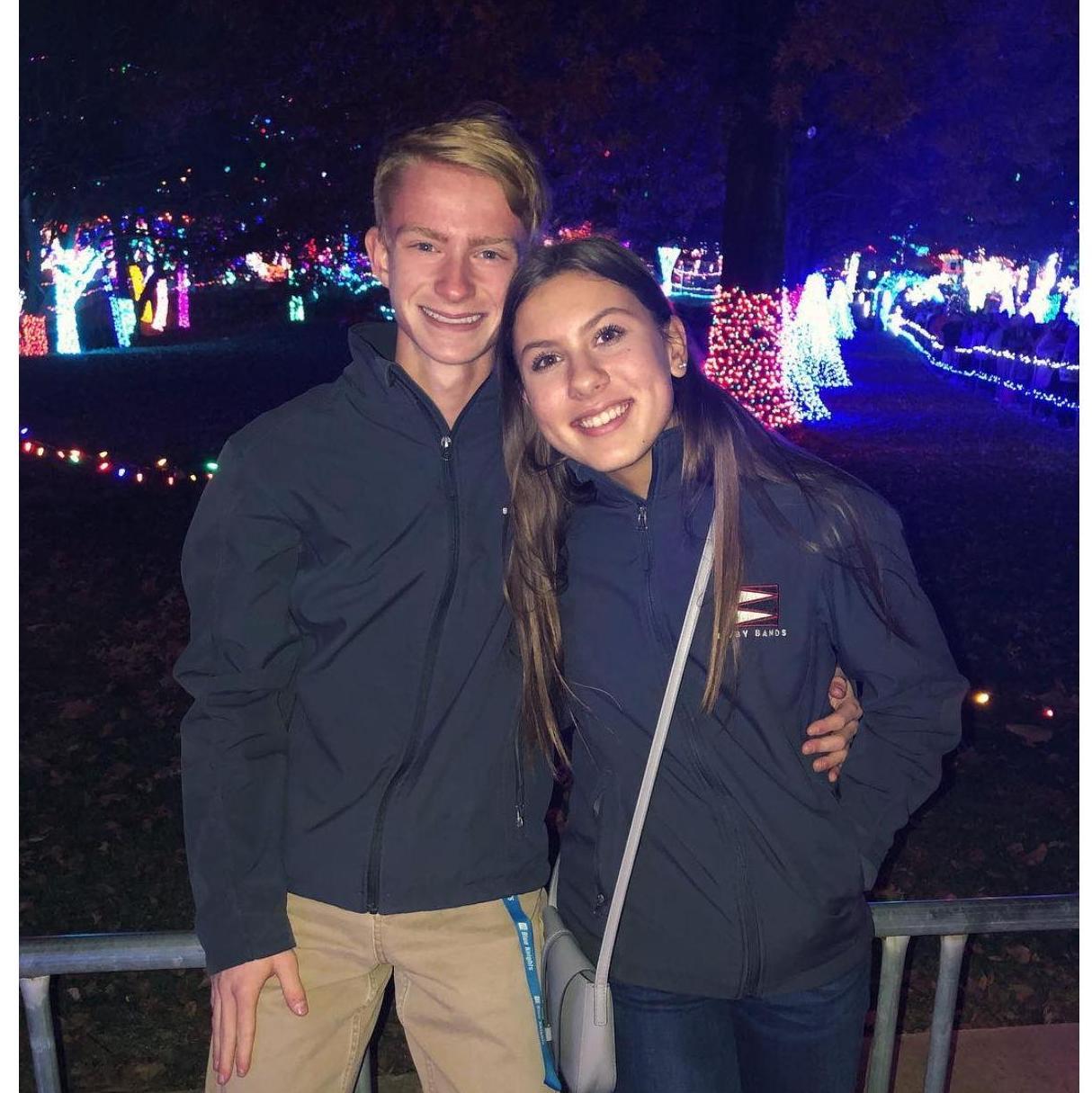 Us at one of our first dates in 2018