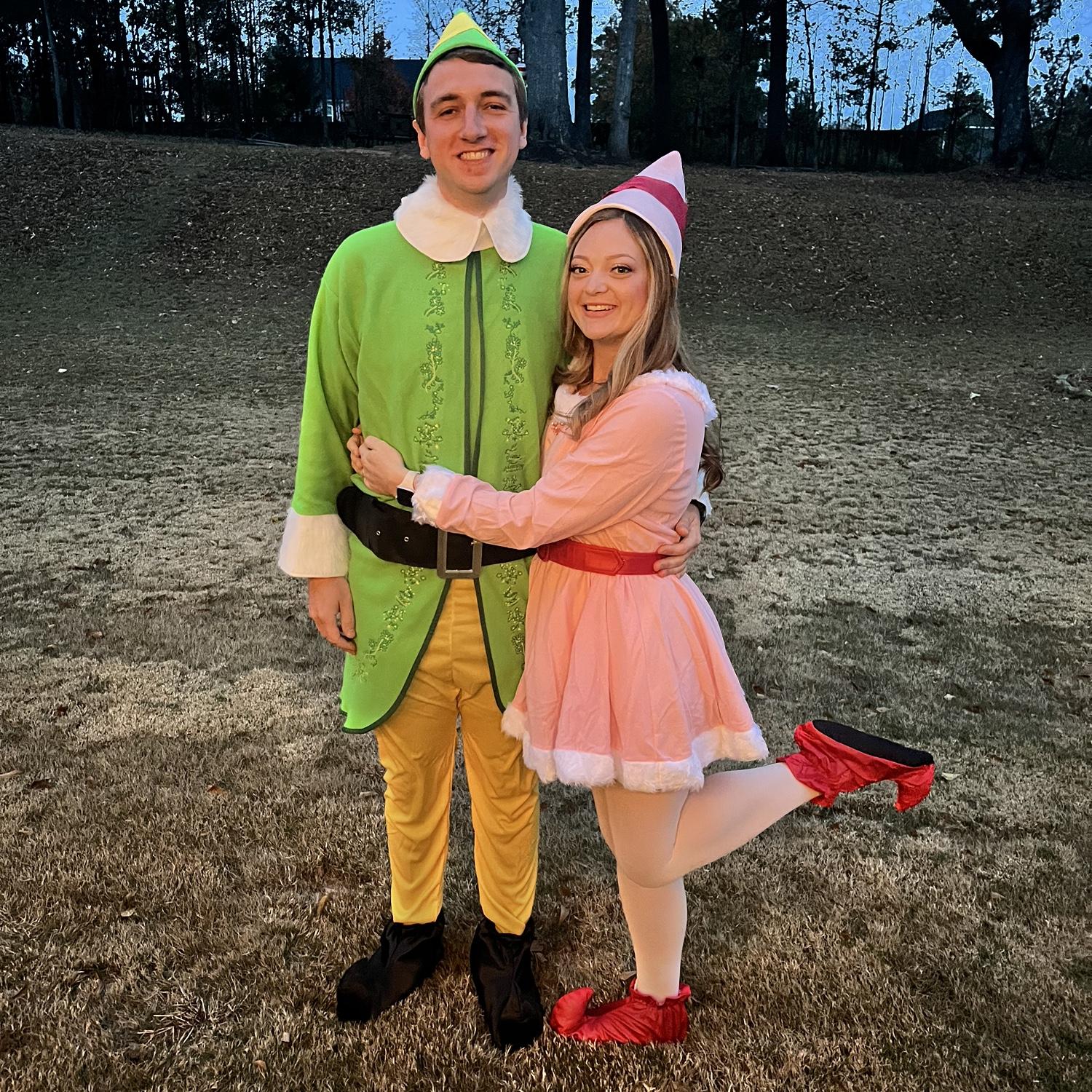 Buddy and Jovi the Elves - Halloween 2022