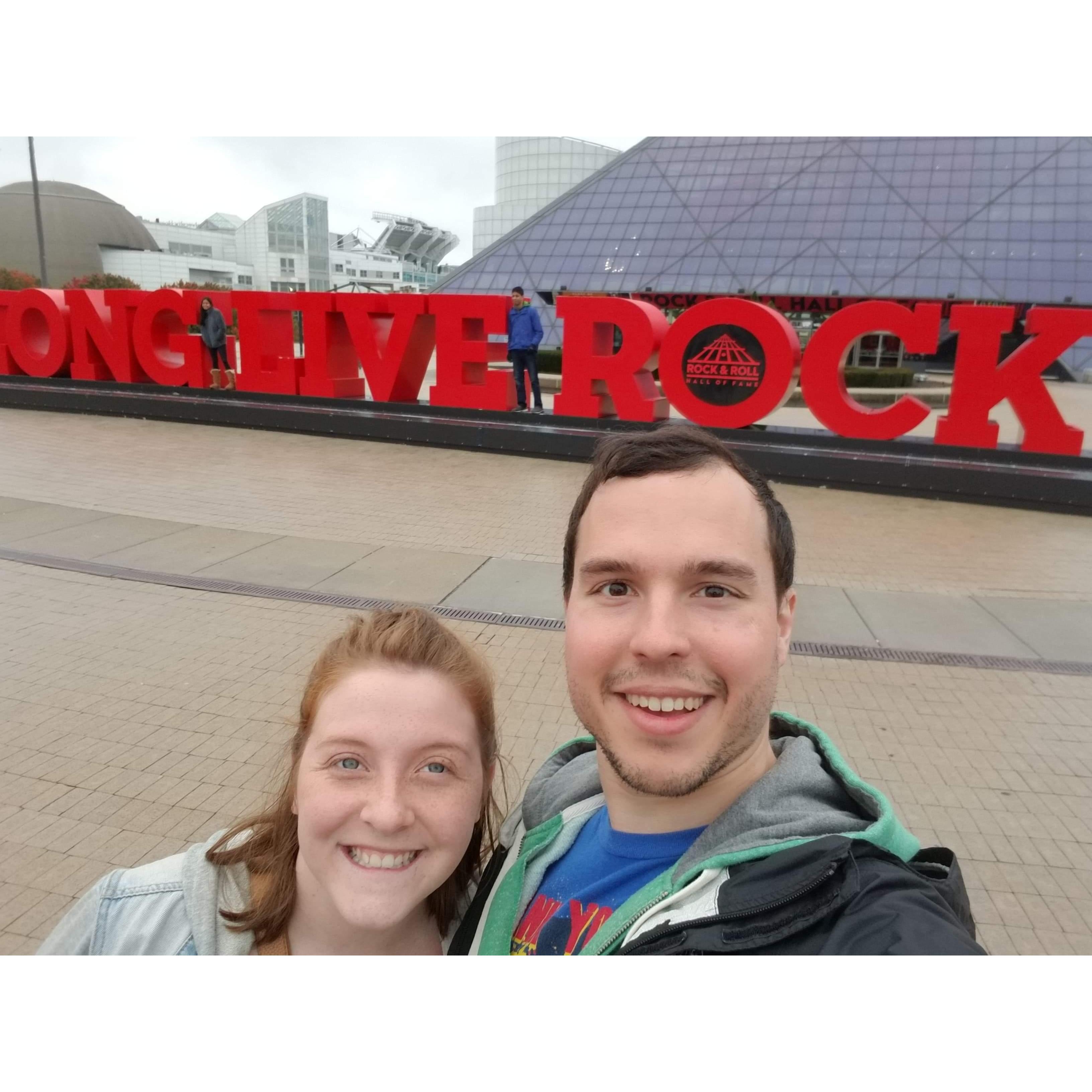 We finally made it to the Rock & Roll Hall of Fame. It was part of our last Pittsburgh trip. Definitely worth the drive even if it was in Ohio.