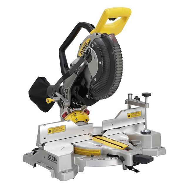DEWALT 20V MAX XR 10 in. Double Bevel Fixed Miter Saw (Tool Only) (DCS714B)