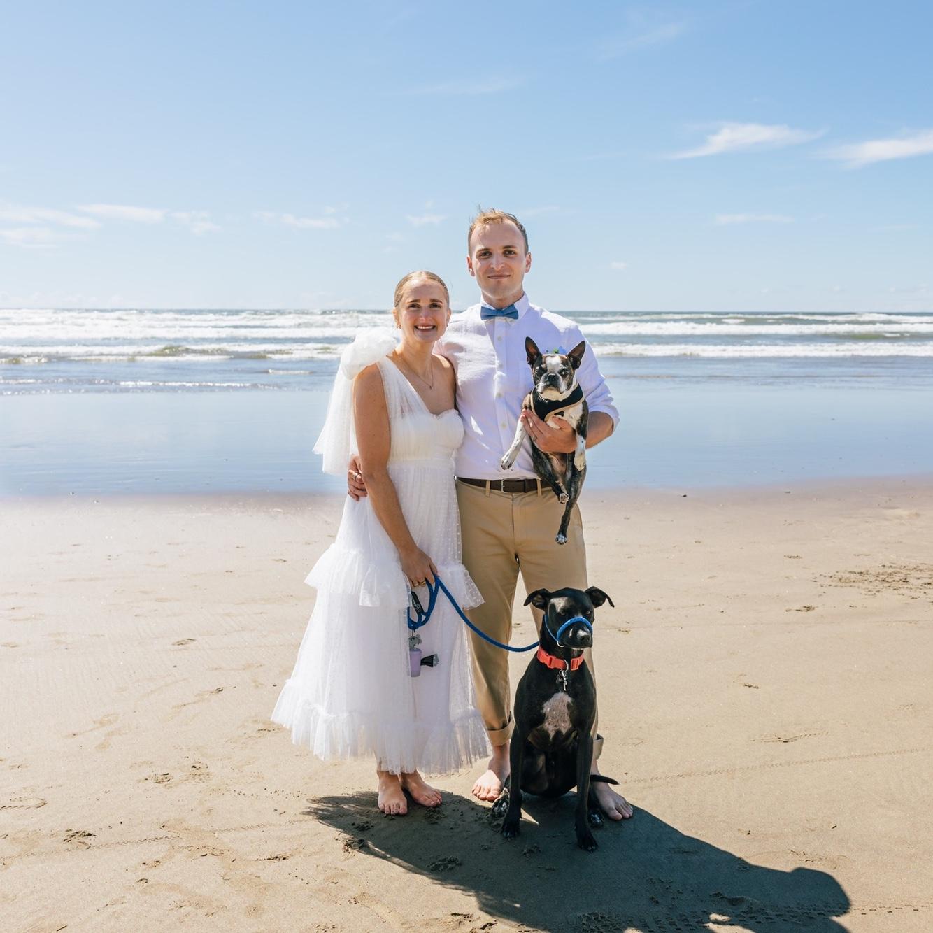Our wedding on the beach ❤️