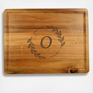 Personalized Acacia Charcuterie Cheese Cutting Board