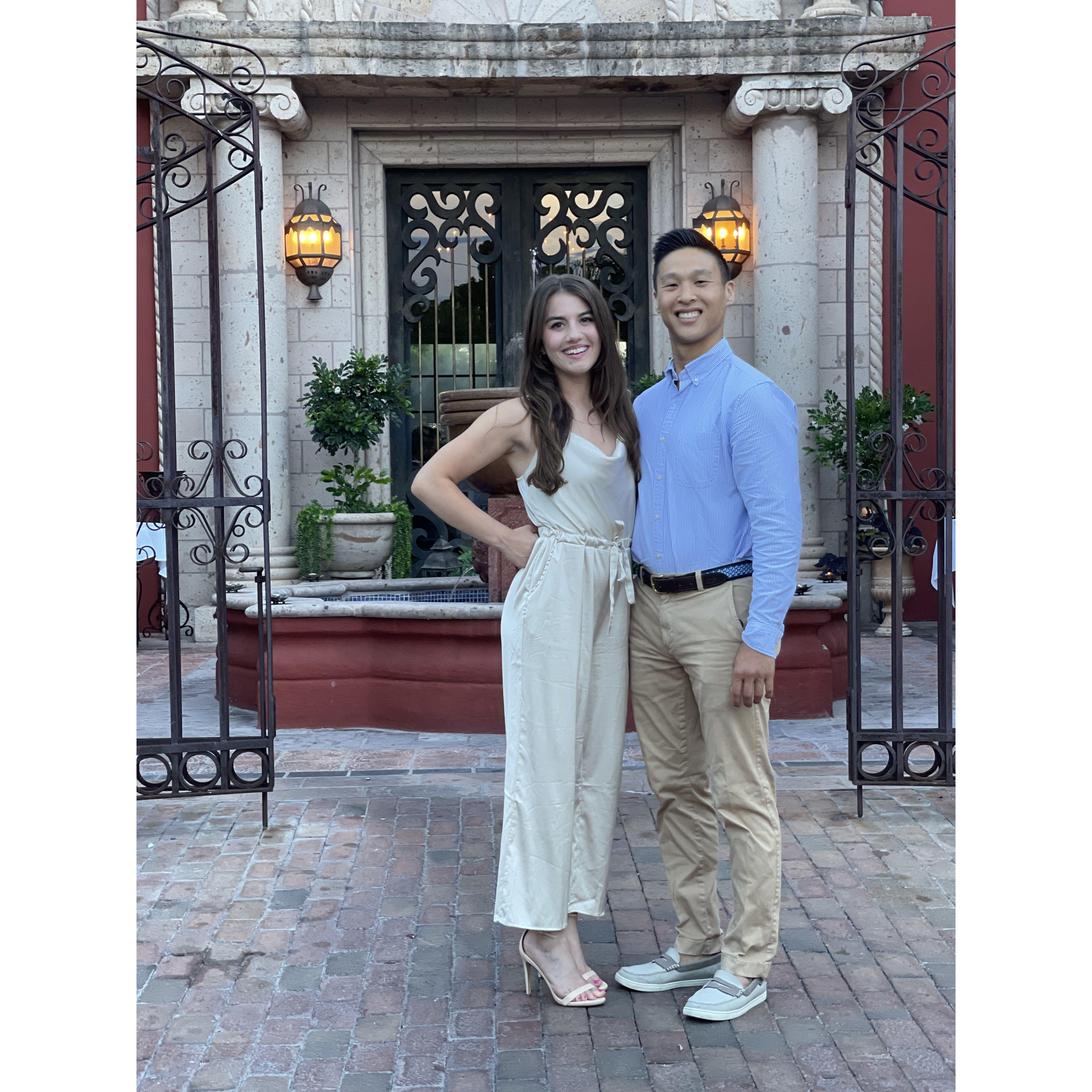 A night out at Cafe Monarch in Arizona!