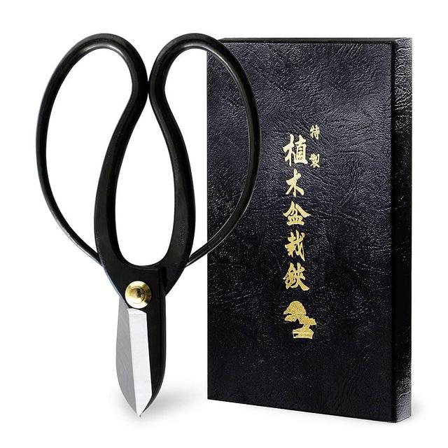 Hanafubuki Wazakura Ikebana Scissors MADE IN JAPAN 6.7 inch (170 mm), Japanese Flower Arranging Tools, Kado Hasami Shears - Koryu Black