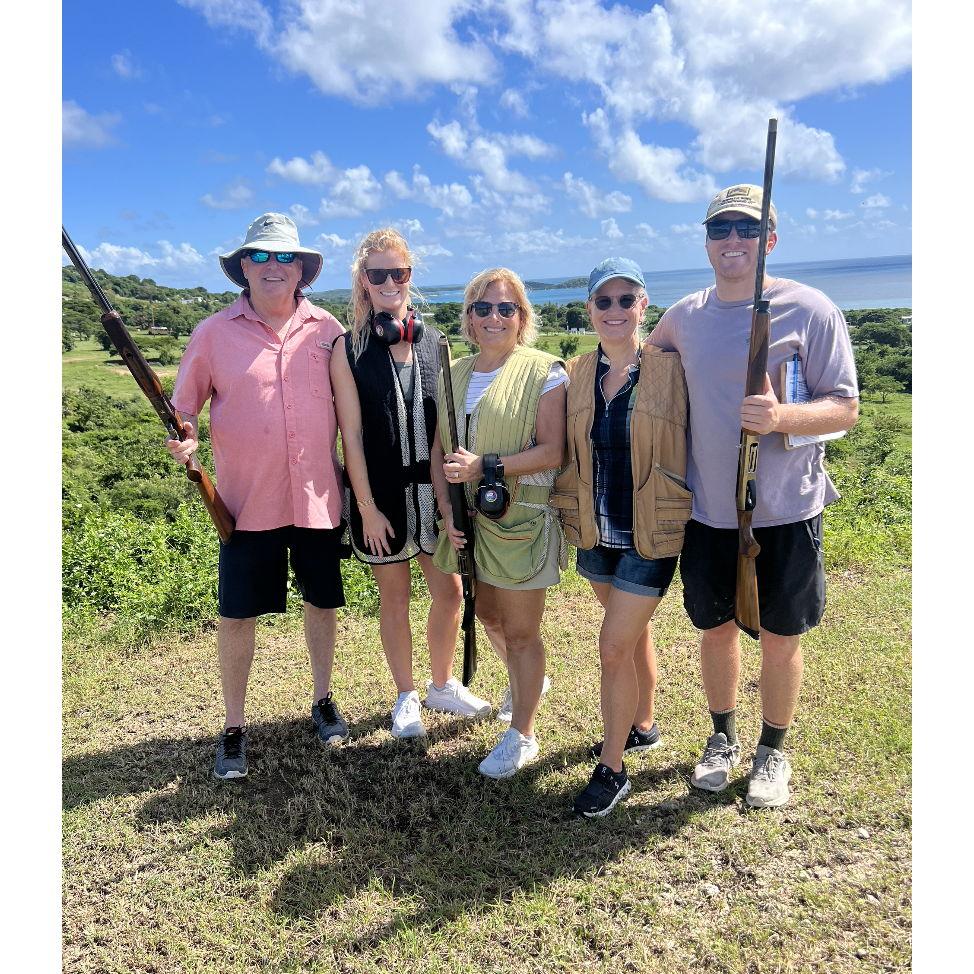 Gun range in Vieques