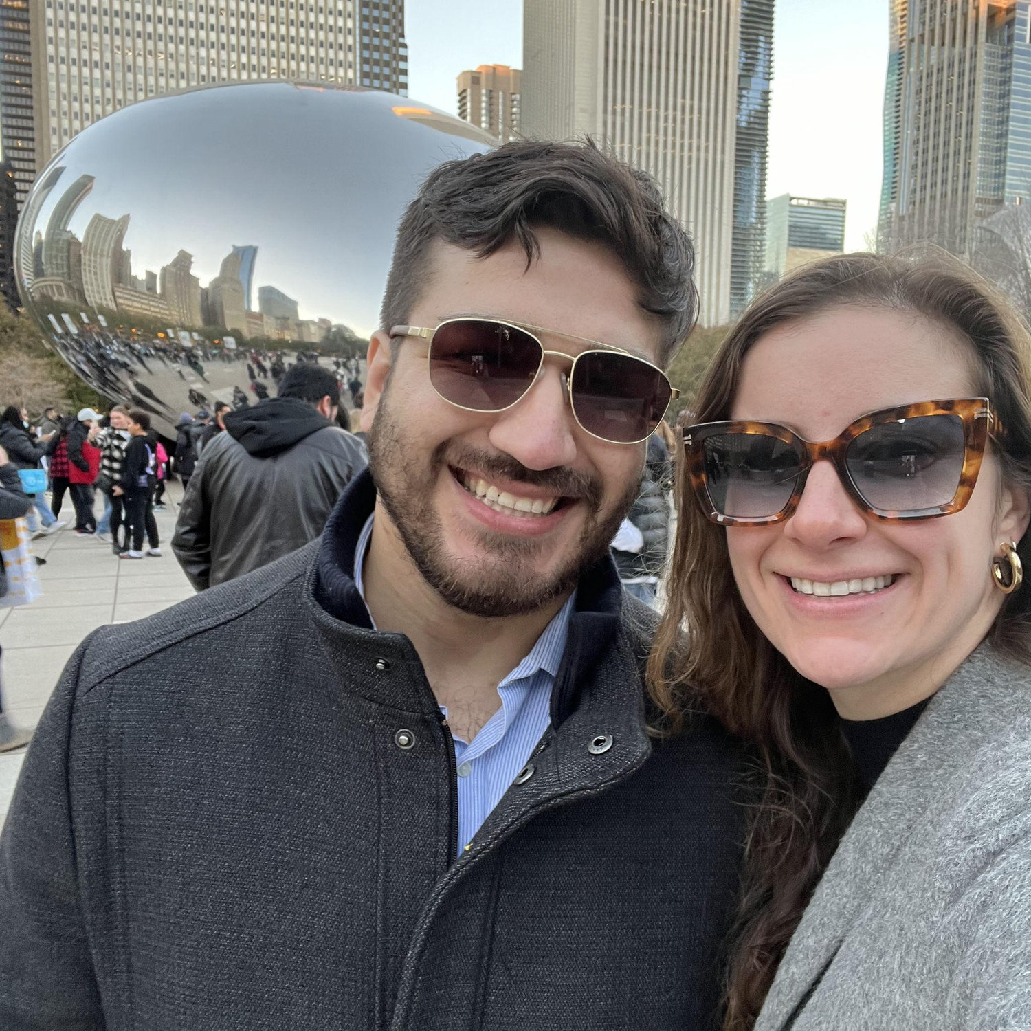 Dallas's first trip to Chicago!