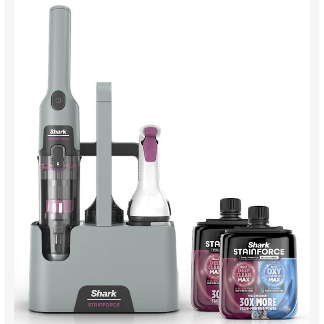 Shark® StainForce™ Cordless Spot & Stain Cleaner with Refill Cartridges