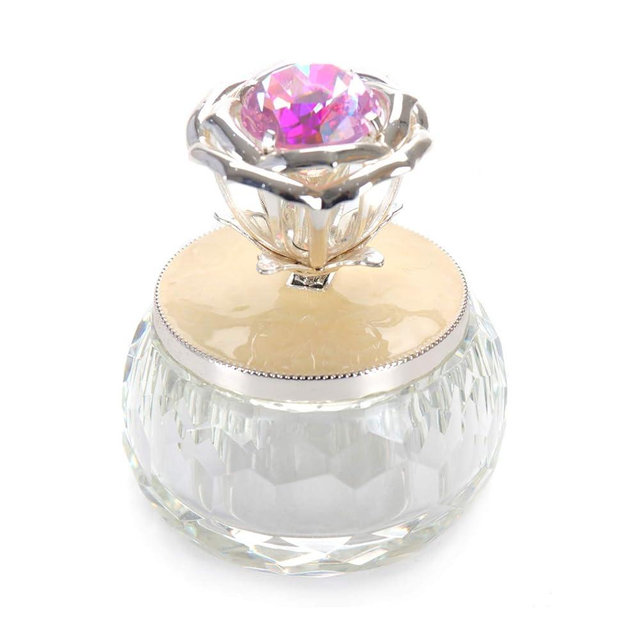 LASODY Rose Jewelry Box For Women,Rings Earrings Necklace Treasure Chest Organizer Jewelry Keepsake Gift Box Case for Girl Women Mother's Day Gifts