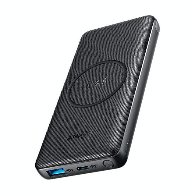 Anker Wireless Power Bank 10,000mAh, PowerCore III 10K Wireless Portable Charger with Qi-Certified 10W Wireless Charging and 18W USB-C Quick Charge for iPhone 12,Mini, Pro, iPad, AirPods, and More