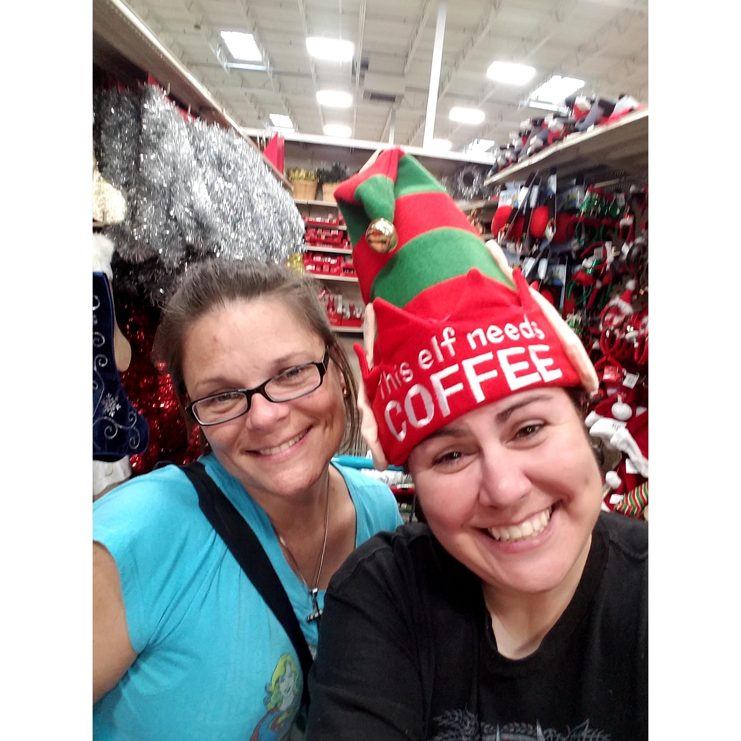 A little pre-Christmas shopping.