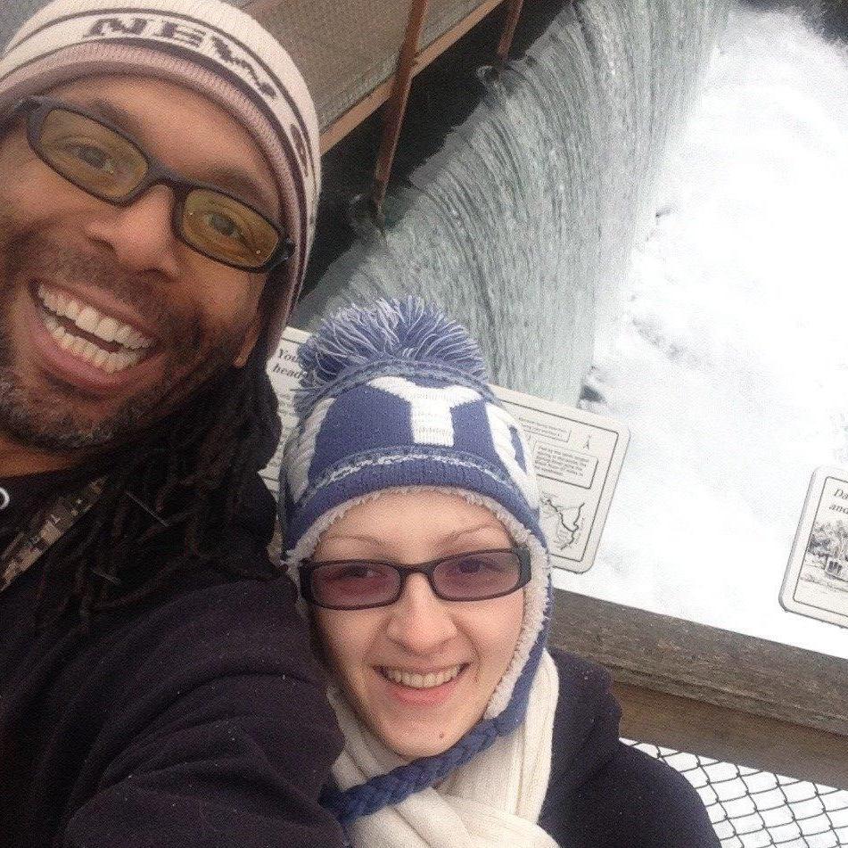 A Cold Day at the source of a River!